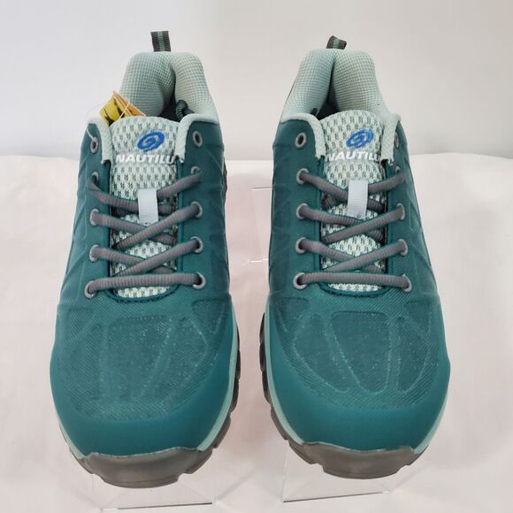 Nautilus Safety Shoes Women's 8.5 D Wide Teal Spark EH CN SR Style N1070 - Picture 2 of 16